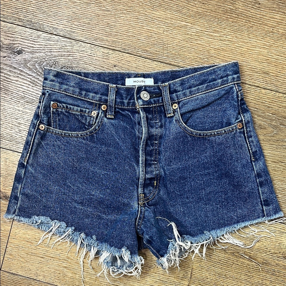 Moussy Cut-off Jean Shorts Size 1/S